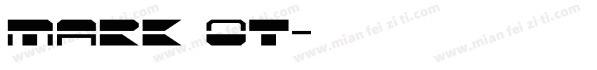 Mark OT字体转换